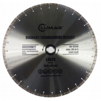 Диамантен диск за бетон LUMAG DS450T / 450 mm